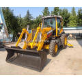 Backhoe Loader กับ Rock Breaker